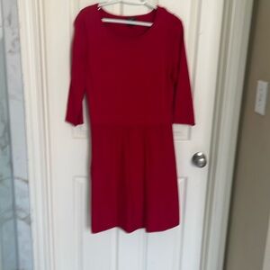 Red Ann Taylor dress
